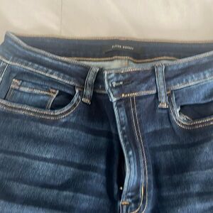 High rise skinny jeans